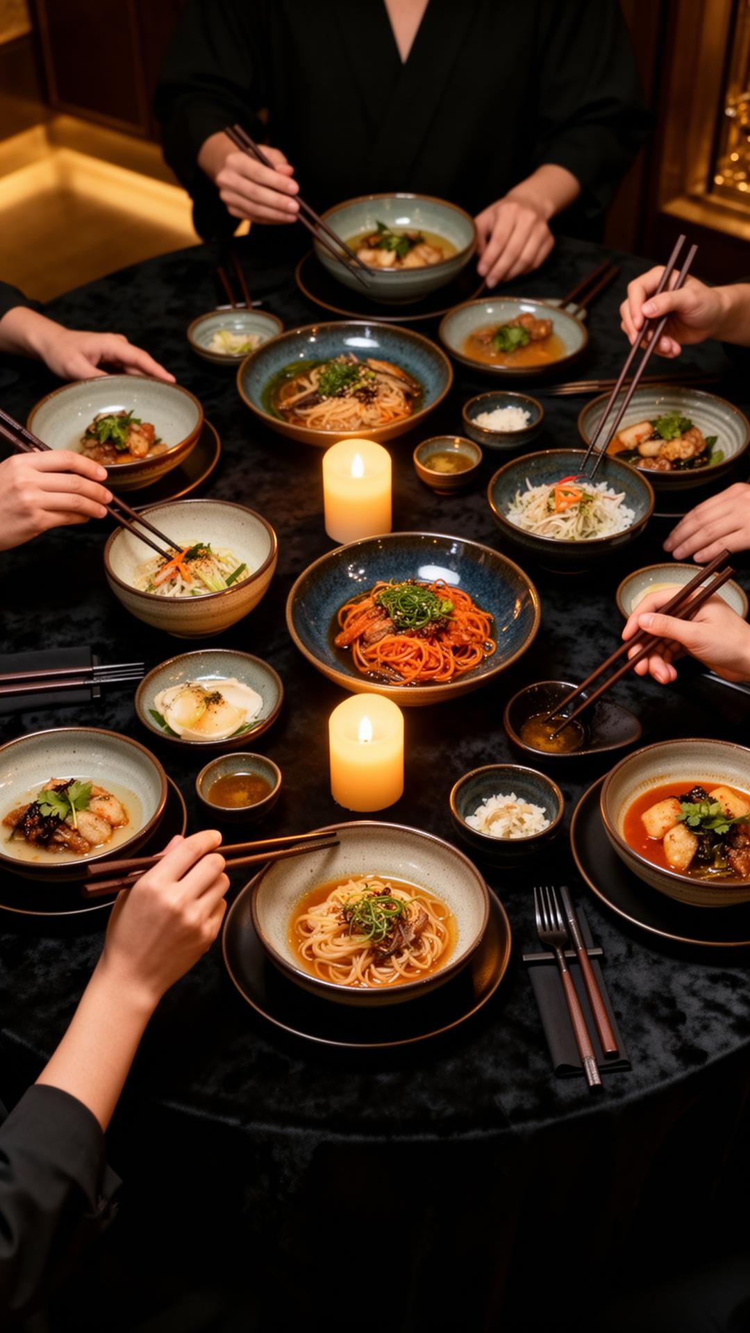Communal Korean dining